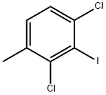 Benzene, 1,3-dichloro-2-iodo-4-methyl- 结构式