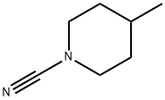 4-Methyl-1-piperidinecarbonitrile 结构式