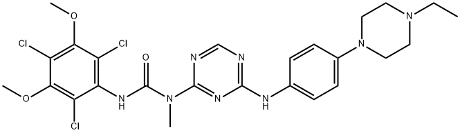 化合物 MPT0L145 结构式