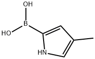 BORONIC ACID, B-(4-METHYL-1H-PYRROL-2-YL)- 结构式