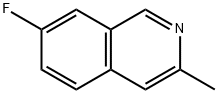 7-fluoro-3-methylisoquinoline 结构式