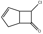 7-氯双环[3.2.0]庚-2-烯-6-酮 结构式