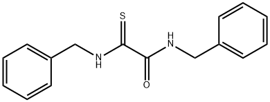 Acetamide, N-(phenylmethyl)-2-[(phenylmethyl)amino]-2-thioxo- 结构式