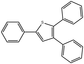 2,3,5-Triphenylthiophene 结构式