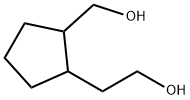 Cyclopentaneethanol, 2-(hydroxymethyl)- 结构式