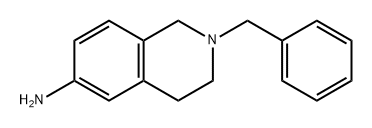 2-苄基-1,2,3,4-四氢异喹啉-6-胺 结构式