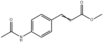 2-Propenoic acid, 3-[4-(acetylamino)phenyl]-, methyl ester, 95+% 结构式