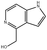 1H-Pyrrolo[3,2-c]pyridine-4-methanol 结构式