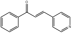 2-Propen-1-one, 1-phenyl-3-(4-pyridinyl)-, (2E)- 结构式