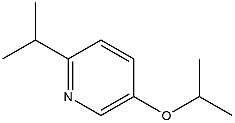 5-(1-Methylethoxy)-2-(1-methylethyl)pyridine 结构式