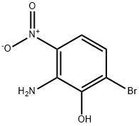 Phenol, 2-amino-6-bromo-3-nitro- 结构式