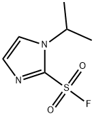 1-(propan-2-yl)-1H-imidazole-2-sulfonyl fluoride 结构式