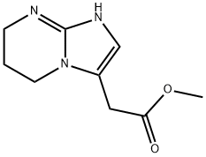 methyl 2-{5H,6H,7H,8H-imidazo[1,2-a]pyrimidin-3-yl}acet ate 结构式