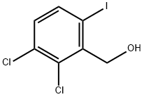 (2,3-Dichloro-6-iodophenyl)methanol 结构式