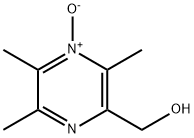 3,5,6-三甲基-2-羟甲基-吡嗪-N,N-2-氧化物 结构式