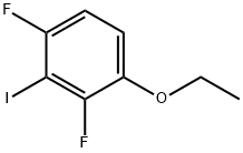 1-Ethoxy-2,4-difluoro-3-iodobenzene 结构式