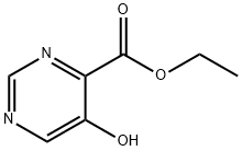 5-羟基嘧啶-4-羧酸乙酯 结构式