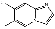 Imidazo[1,2-a]pyridine, 7-chloro-6-iodo- 结构式