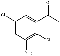 Ethanone, 1-(3-amino-2,5-dichlorophenyl)- 结构式
