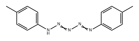 1,3-Pentazadiene, 1,5-bis(4-methylphenyl)- (9CI) 结构式