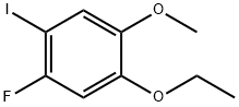 1-Ethoxy-5-fluoro-4-iodo-2-methoxybenzene 结构式