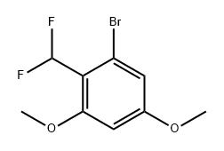 1-溴-2-(二氟甲基)-3,5-二甲氧基苯 结构式