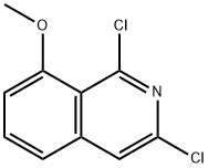 1,3-二氯-8-甲氧基喹啉 结构式