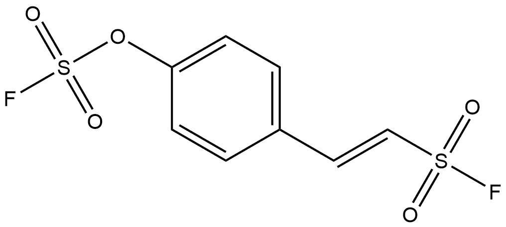 Ethenesulfonyl fluoride, 2-[4- 结构式