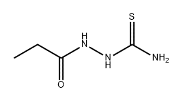 Propanoic acid, 2-(aminothioxomethyl)hydrazide 结构式