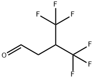 Butanal, 4,4,4-trifluoro-3-(trifluoromethyl)- 结构式