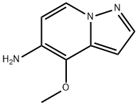 4-甲氧基吡唑并[1,5-A]吡啶-5-胺 结构式