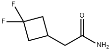 Cyclobutaneacetamide, 3,3-difluoro- 结构式