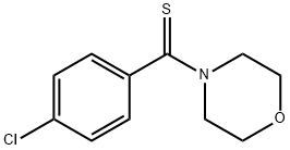 Methanethione, (4-chlorophenyl)-4-morpholinyl- 结构式