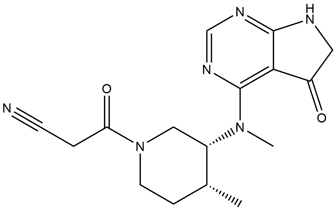 托法替尼杂质42 结构式