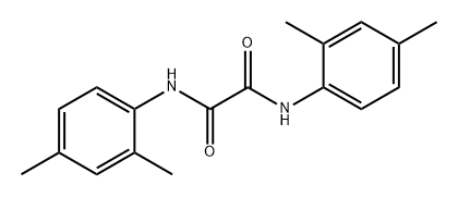 Ethanediamide, N1,N2-bis(2,4-dimethylphenyl)- 结构式