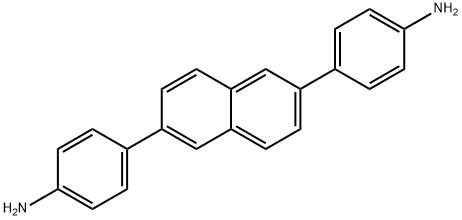 4,4'-(萘-2,6-二基)二苯胺 结构式