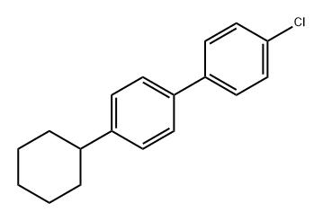 4-氯-4'-环己基联苯 结构式