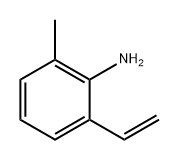 2-乙烯基-6-甲基苯胺 结构式