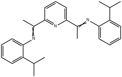 2,6-双-(1-(2-异丙基苯胺基)乙基)吡啶 结构式