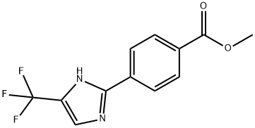 Benzoic acid, 4-[5-(trifluoromethyl)-1H-imidazol-2-yl]-, methyl ester