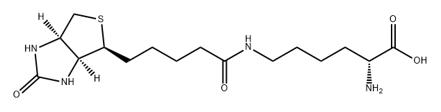 生物素-D-赖氨酸 结构式