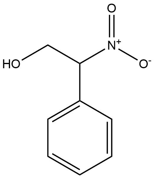 Benzeneethanol, β-nitro- 结构式