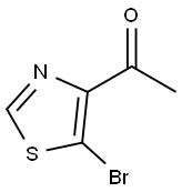 Ethanone, 1-(5-bromo-4-thiazolyl)- 结构式