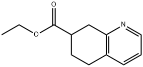 5,6,7,8-四氢喹啉-7-甲酸乙酯 结构式