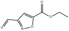 3-甲酰基异噁唑-5-羧酸乙酯 结构式