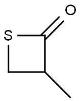 2-Thietanone, 3-methyl- 结构式