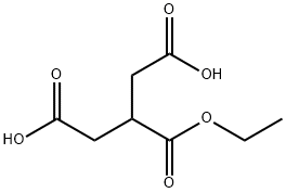 3-(ethoxycarbonyl)pentanedioic acid 结构式