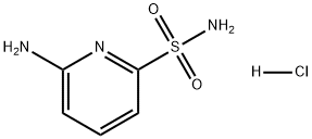 6-氨基-2-吡啶磺酰胺(盐酸盐) 结构式