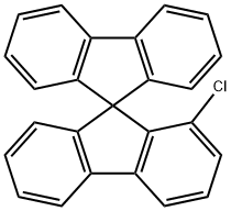 1-氯-9,9'-螺二[9H-芴] 结构式
