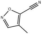 4-甲基异噁唑-5-腈 结构式